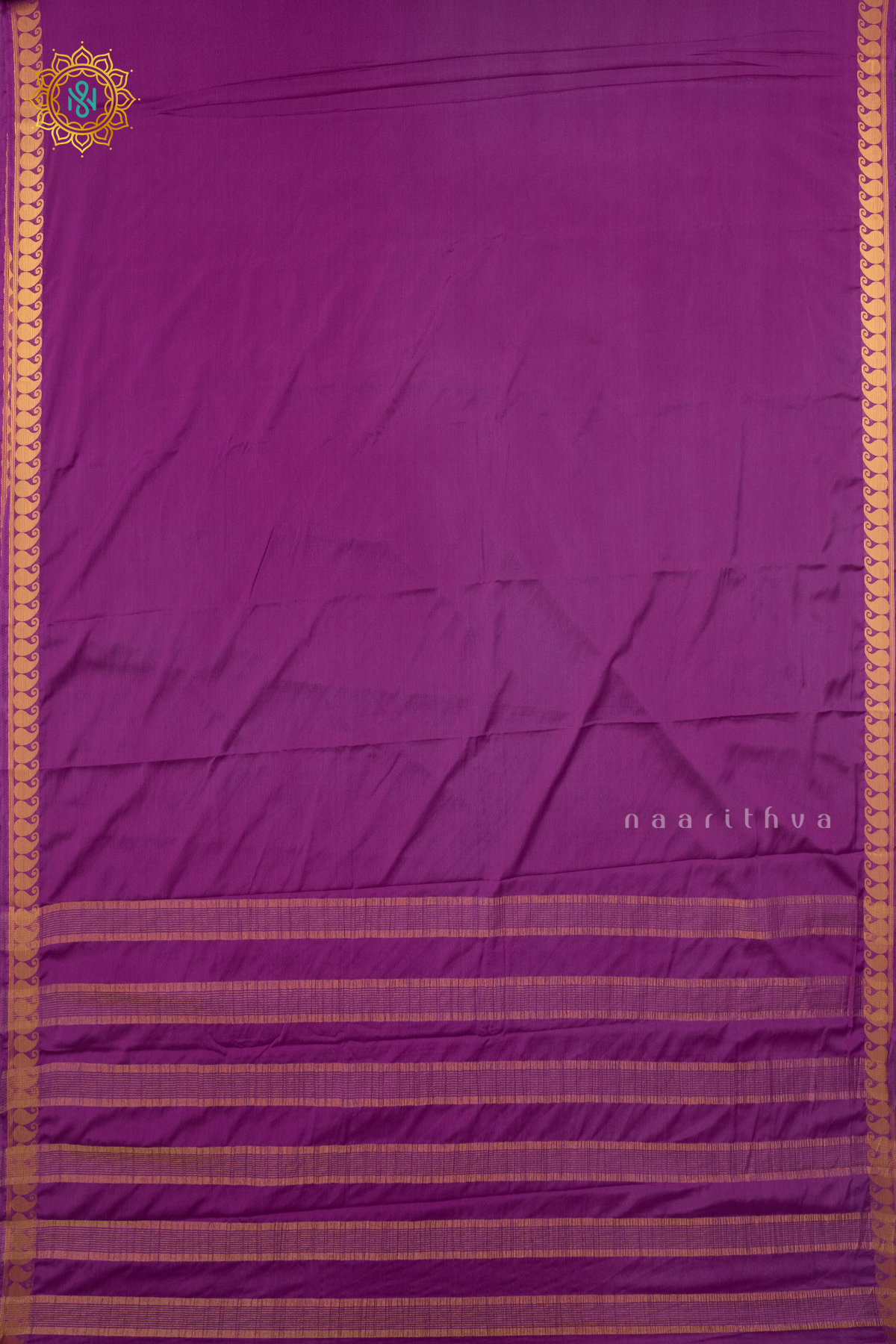 MAGENTA - SEMI MYSORE CREPE SILK