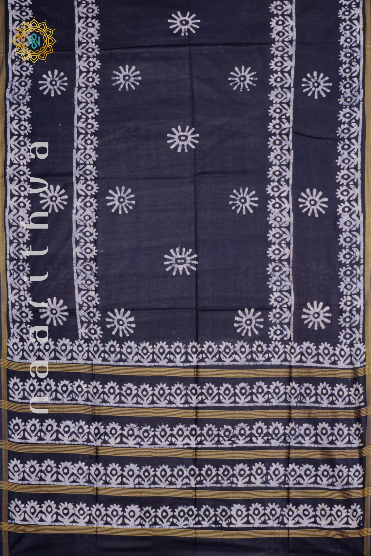 NAVY BLUE - SLUB COTTON