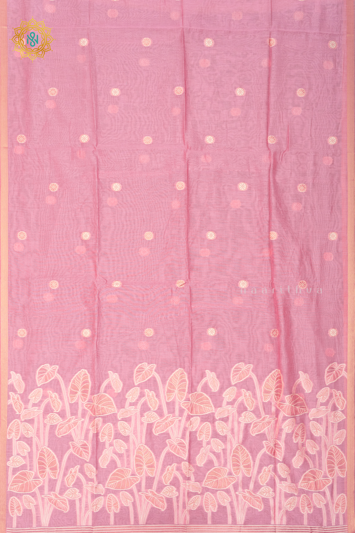PEACHISH PINK - MOONGA COTTON