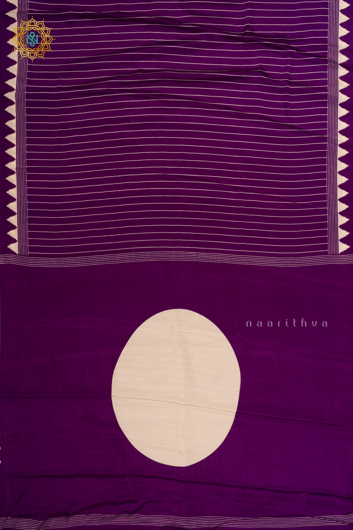 PURPLE - SATIN CREPE