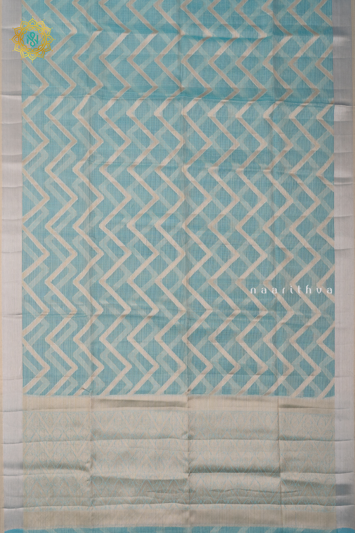 SKY BLUE - SILK COTTON