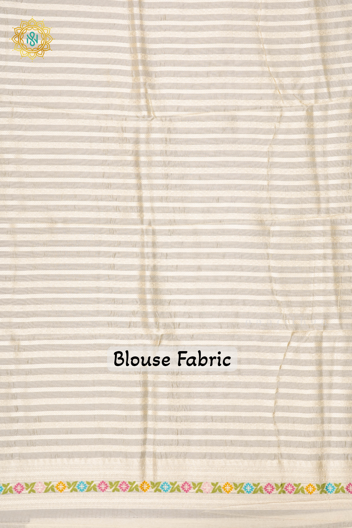 ORANGE WITH WHITE - SEMI TUSSAR