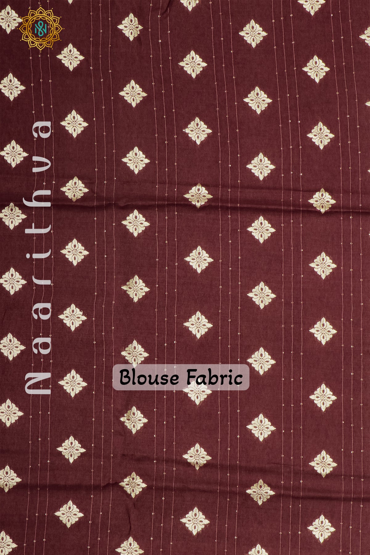 MAROON - SEMI CREPE SILK