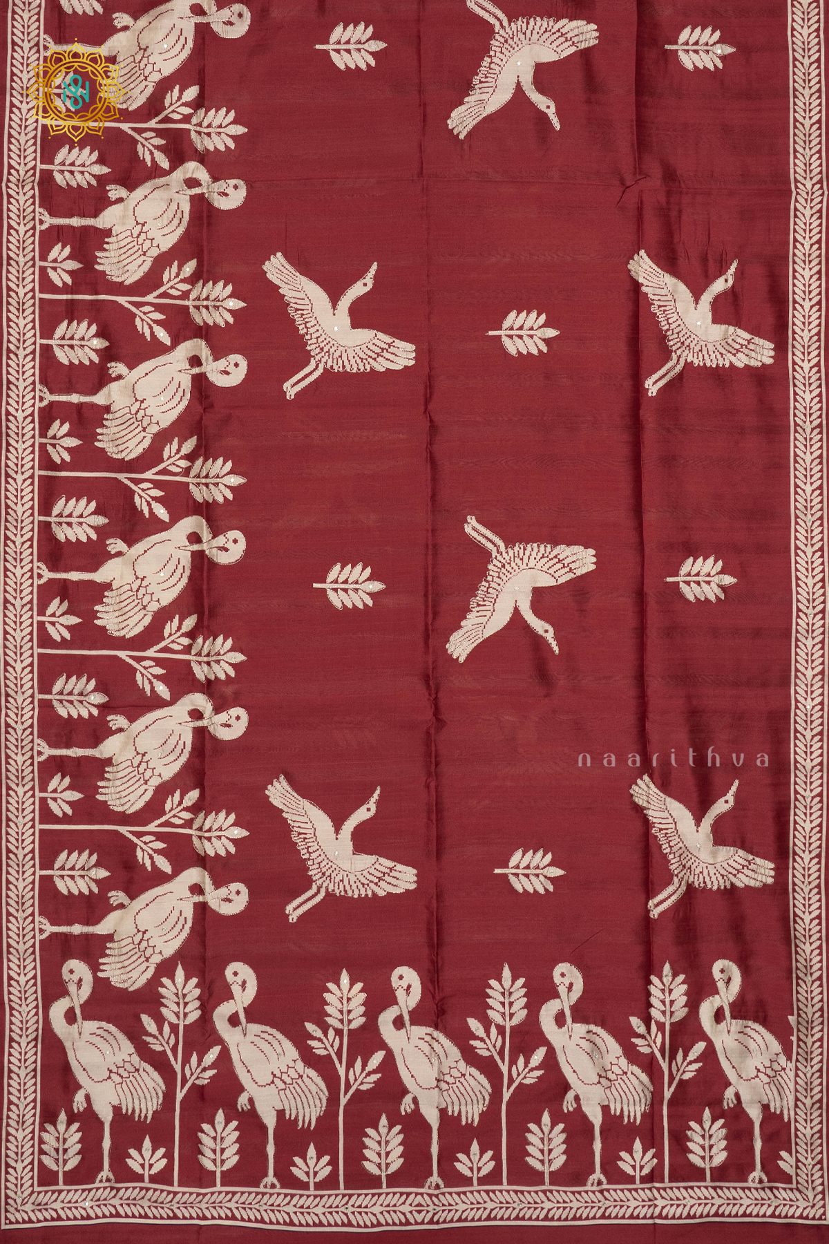 MAROON - SEMI TUSSAR