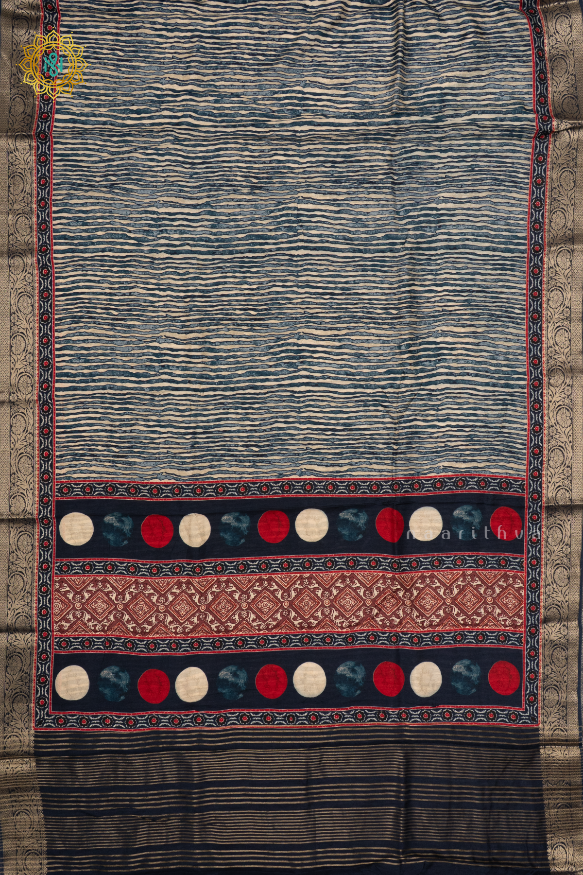 INDIGO - SEMI CREPE SILK