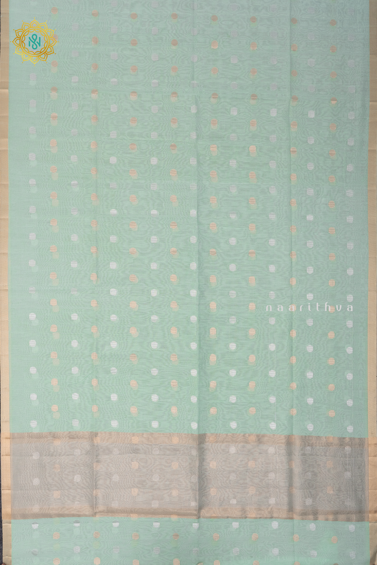 AQUA GREEN - SILK COTTON
