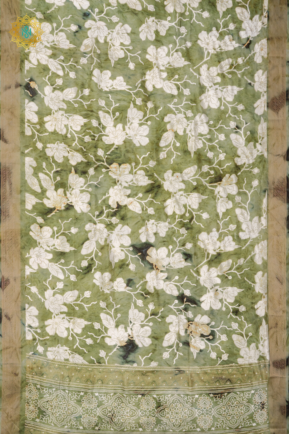 GREEN - SEMI GEORGETTE