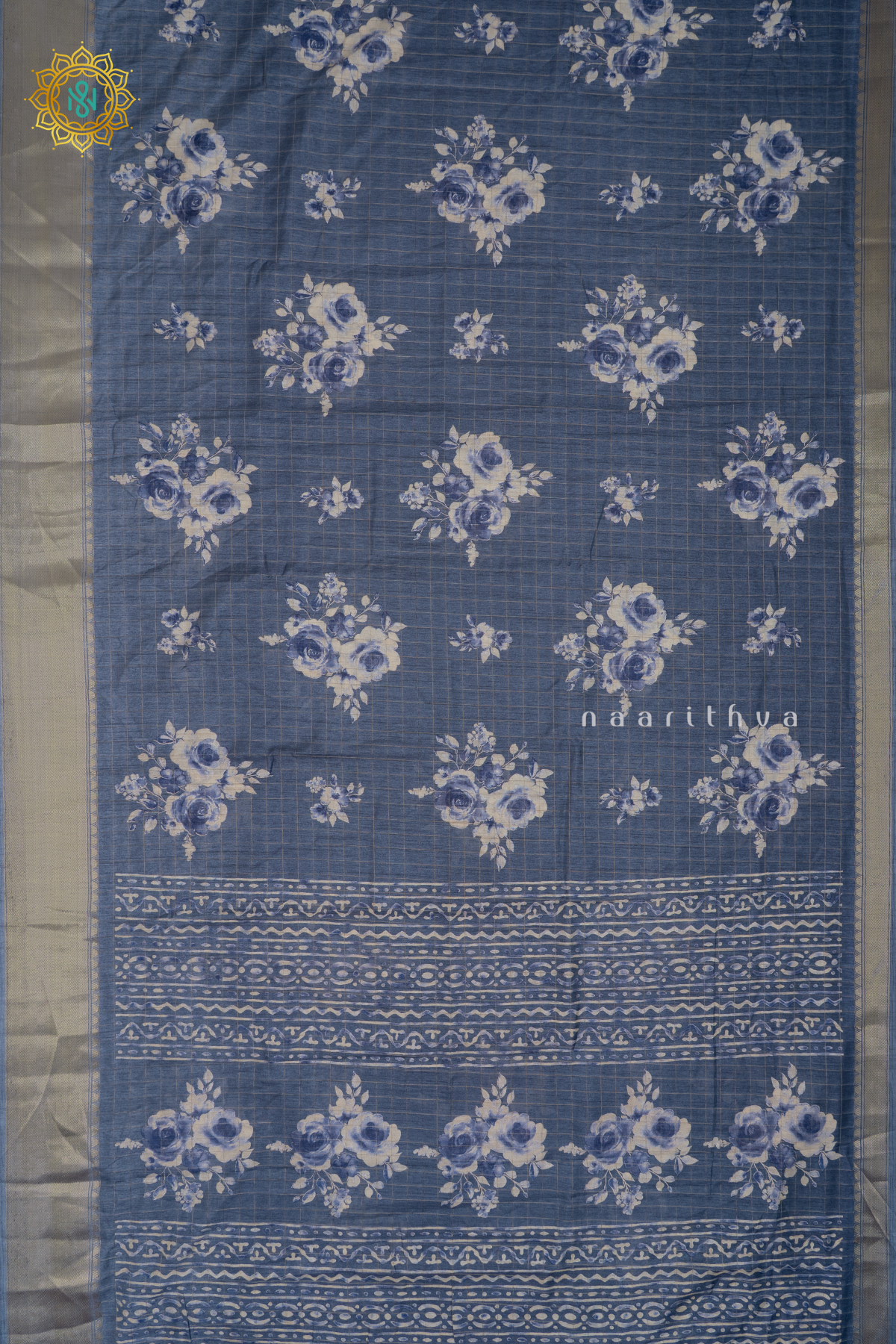 GREYISH BLUE - DOLA SILK