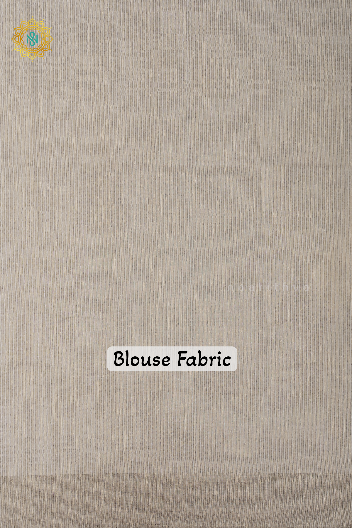 WHITE - SEMI TUSSAR WITH APPLIQUE WORK