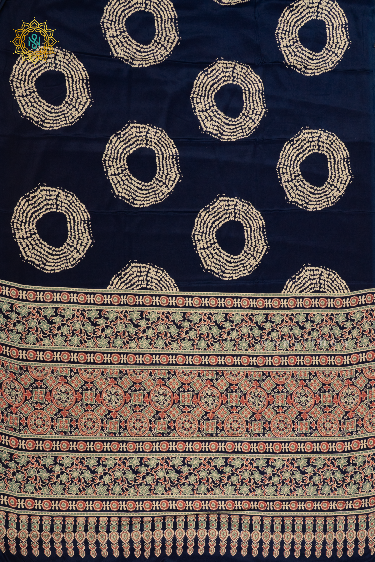 PRE - BOOKING NAVY BLUE - SATIN CREPE