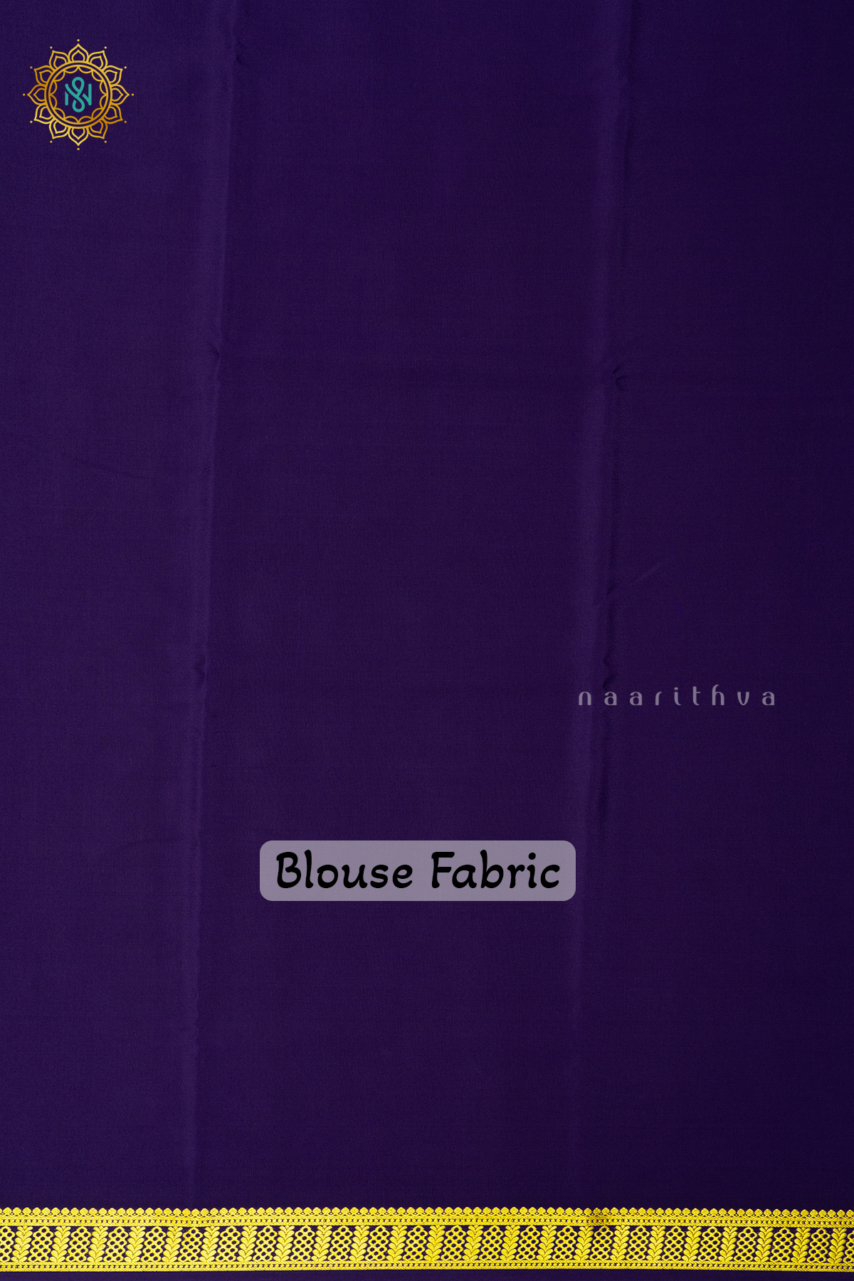 BLUE - PURE MYSORE CREPE SILK