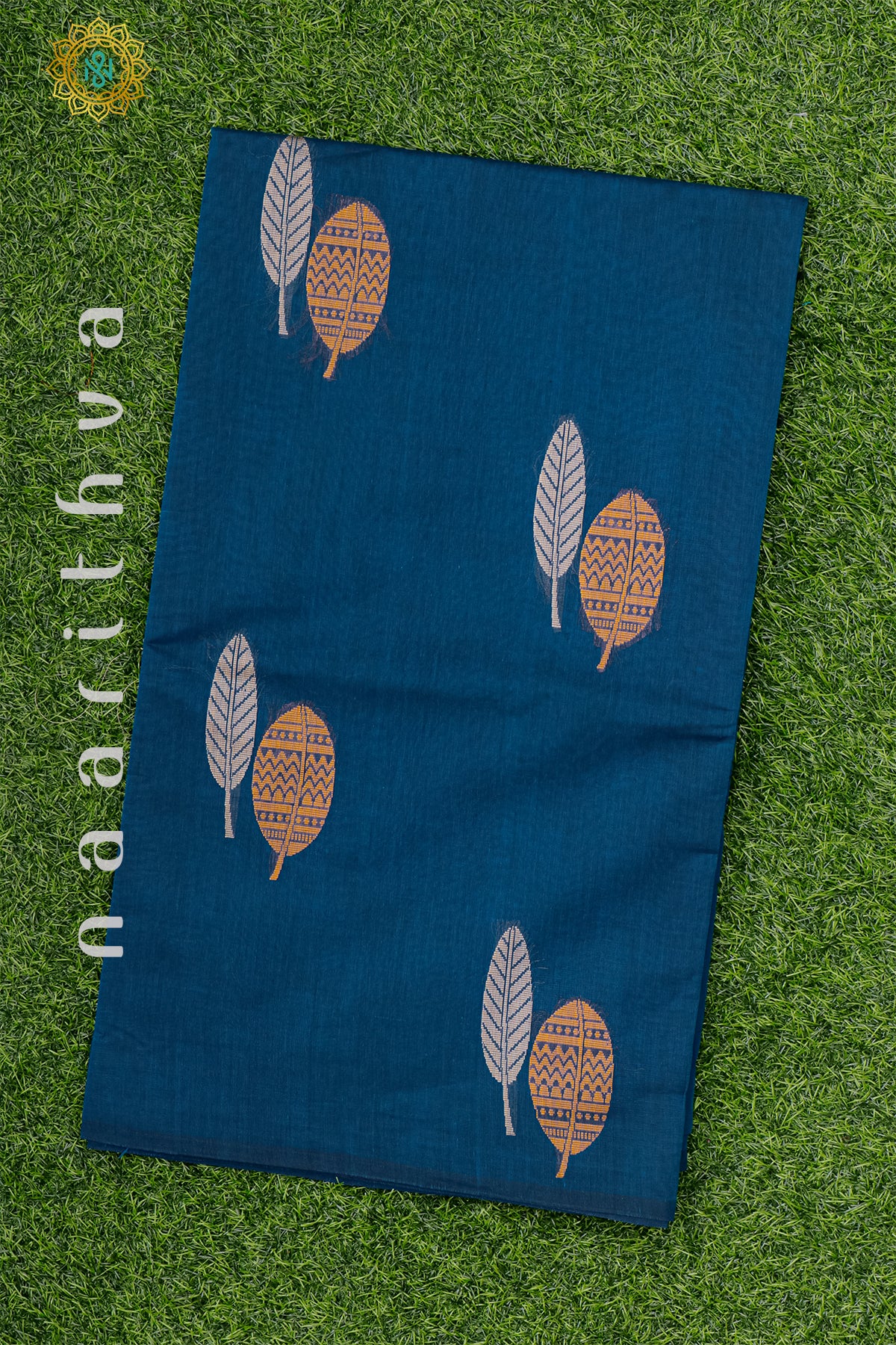 PEACOCK BLUE - SILK COTTON