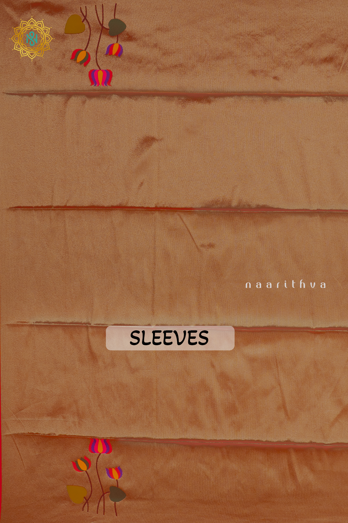 RED - SEMI SILK PAITHANI BIT