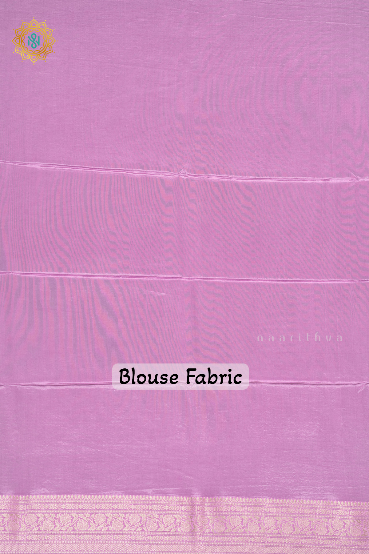 PINKISH LAVENDER - SEMI KATAN BANARASI