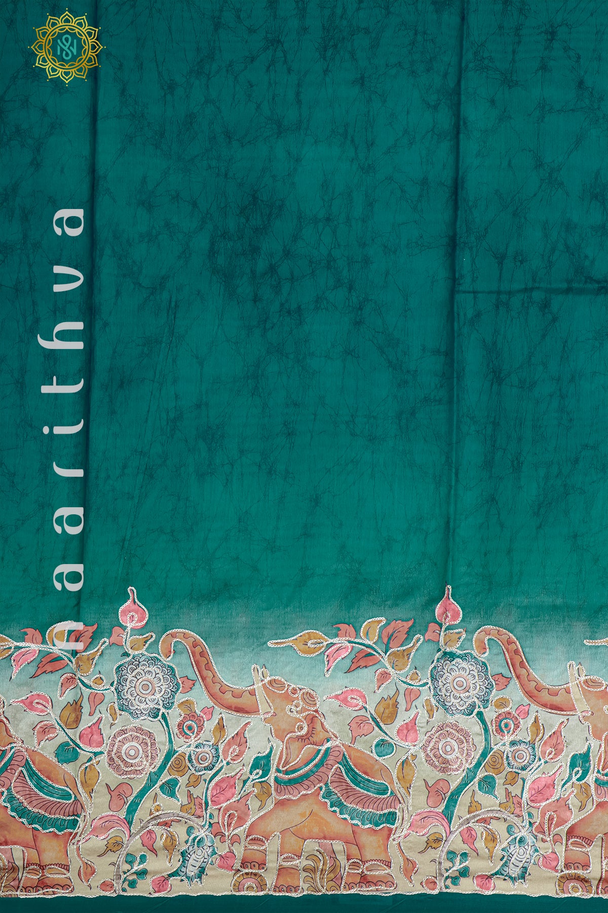 GREEN - SEMI TUSSAR SILK