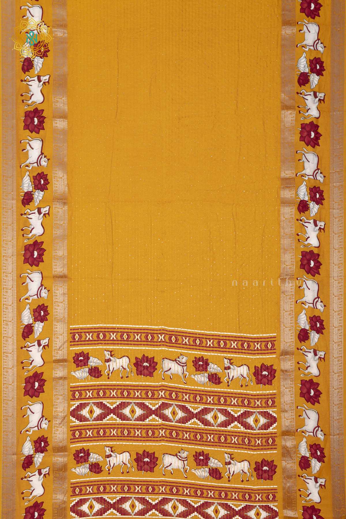 YELLOW - SEMI GEORGETTE