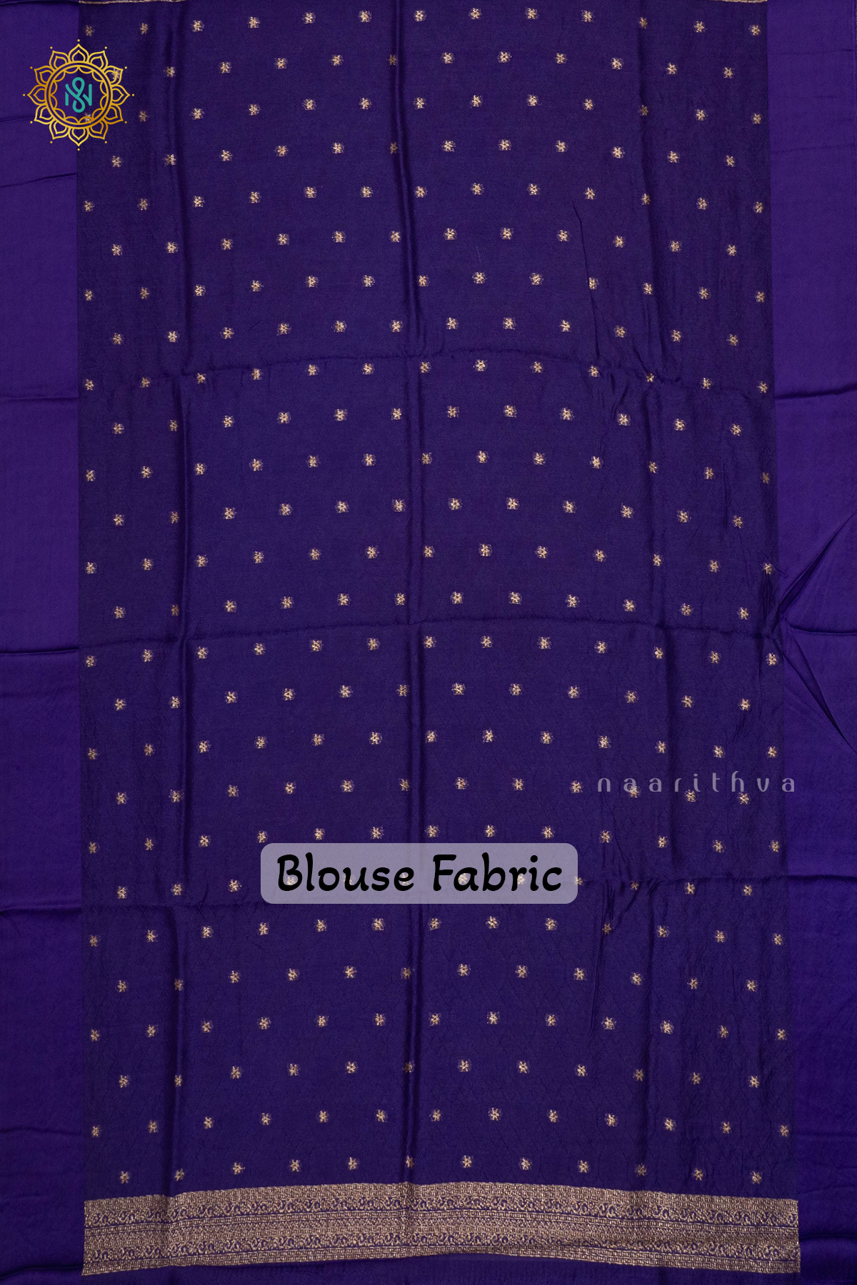 BLUE - SEMI TUSSAR SILK