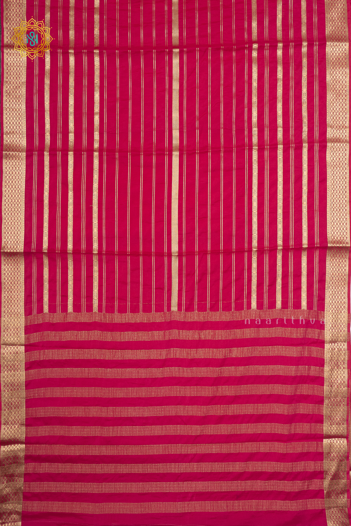 PINK - SEMI MYSORE CREPE SILK