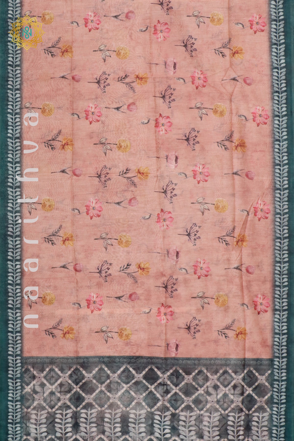 PEACH - CHANDERI SILK COTTON