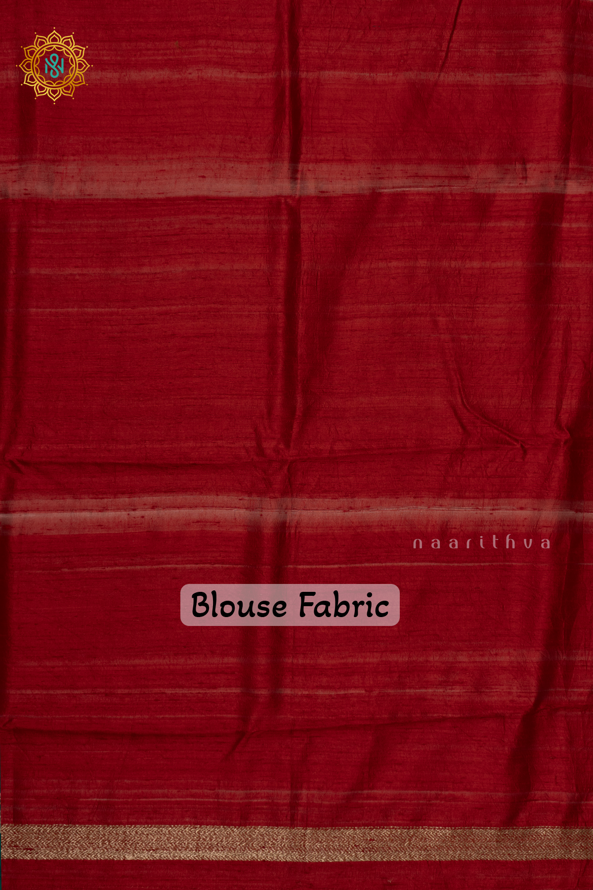 PEACOCK GREEN WITH RED - PURE BANRASI RAW SILK