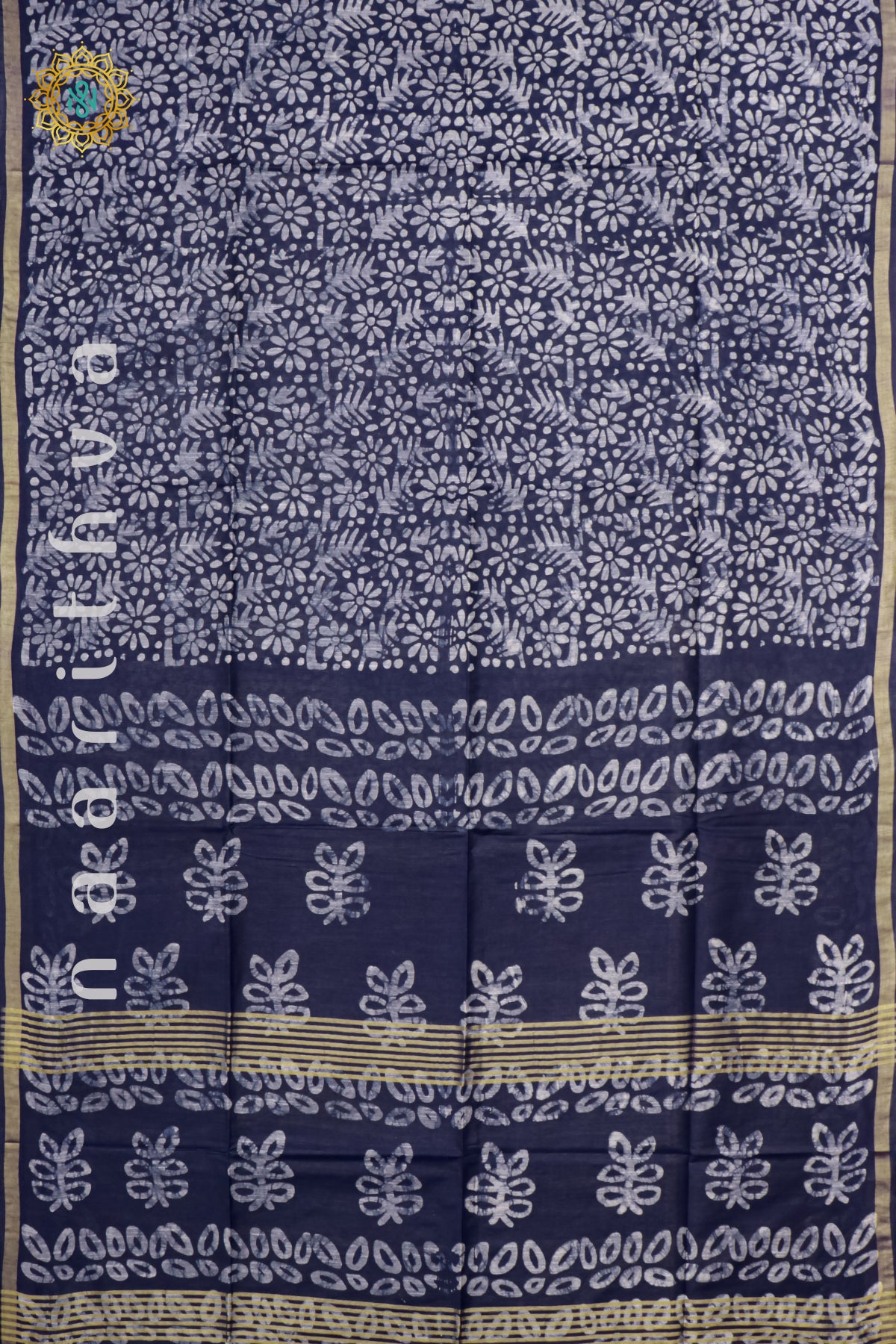 NAVY BLUE - SLUB COTTON