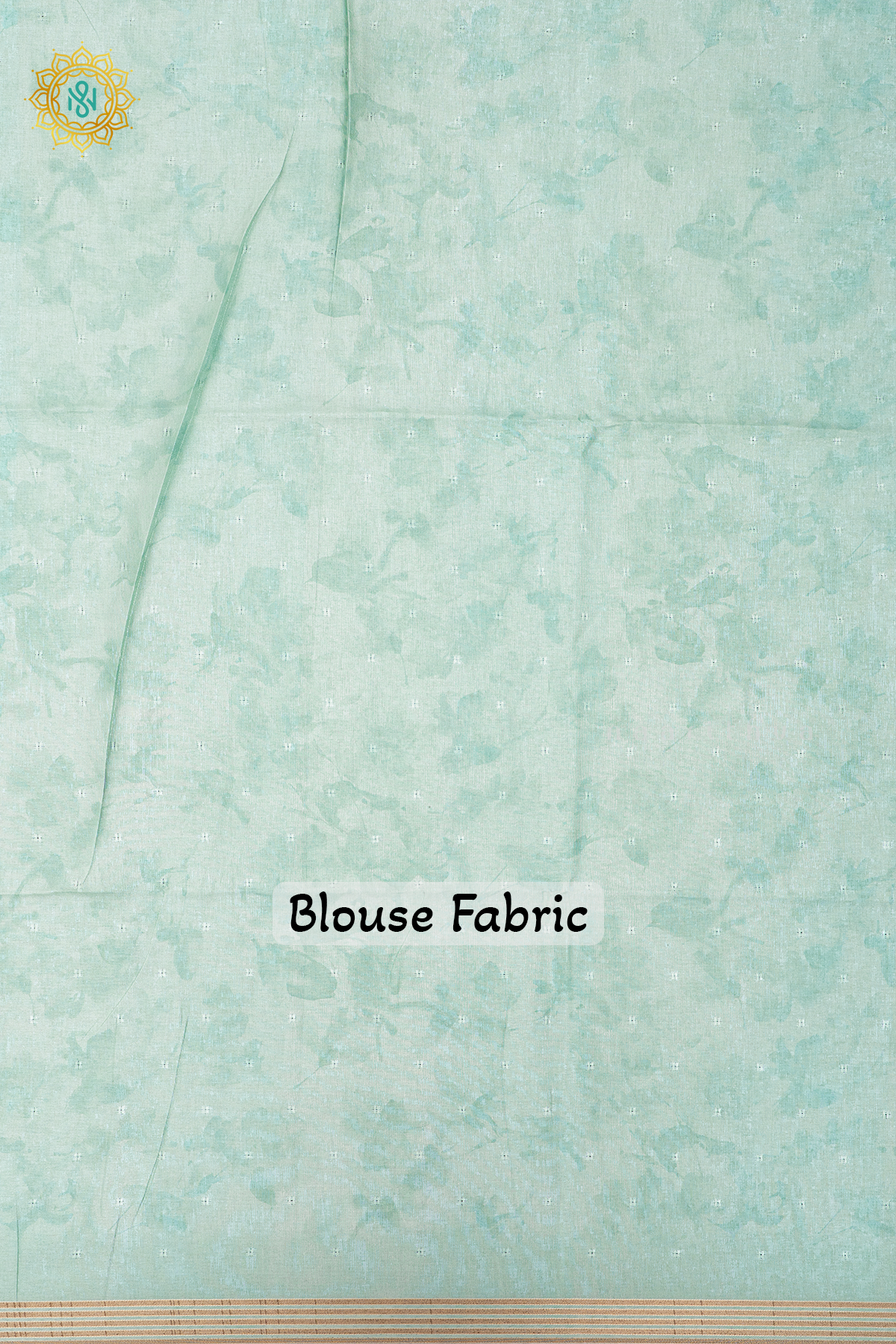 AQUA GREEN - SEMI TUSSAR SILK