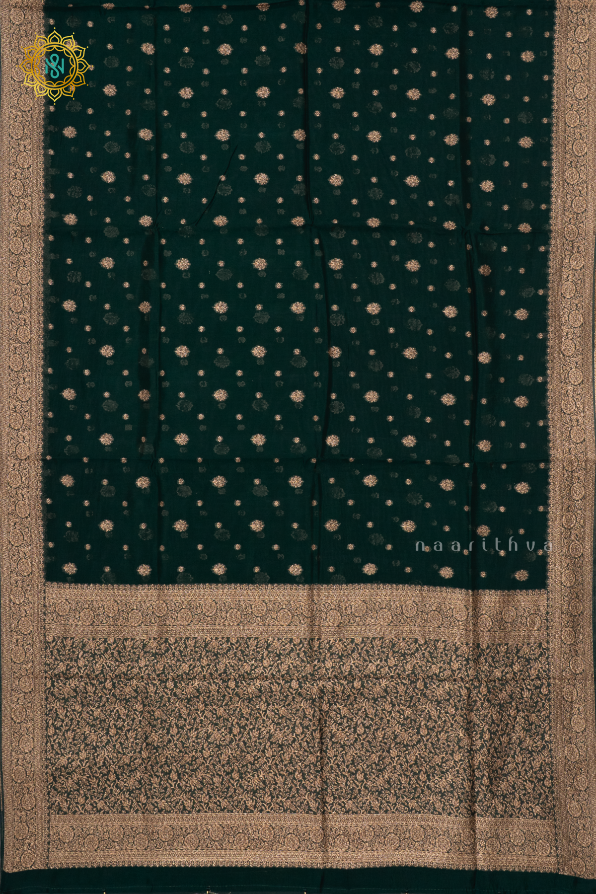 GREEN - SEMI TUSSAR SILK