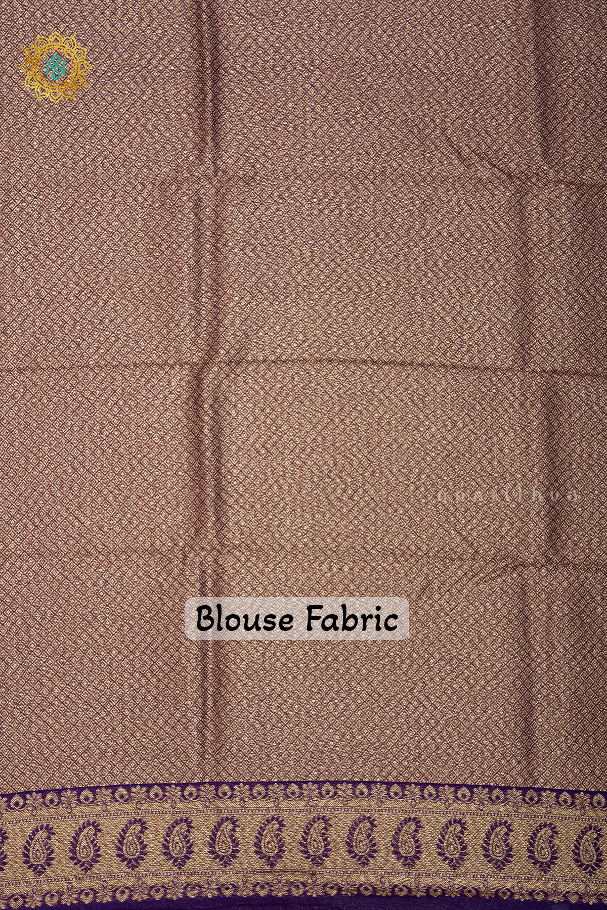 PURPLE - SEMI TUSSAR SILK