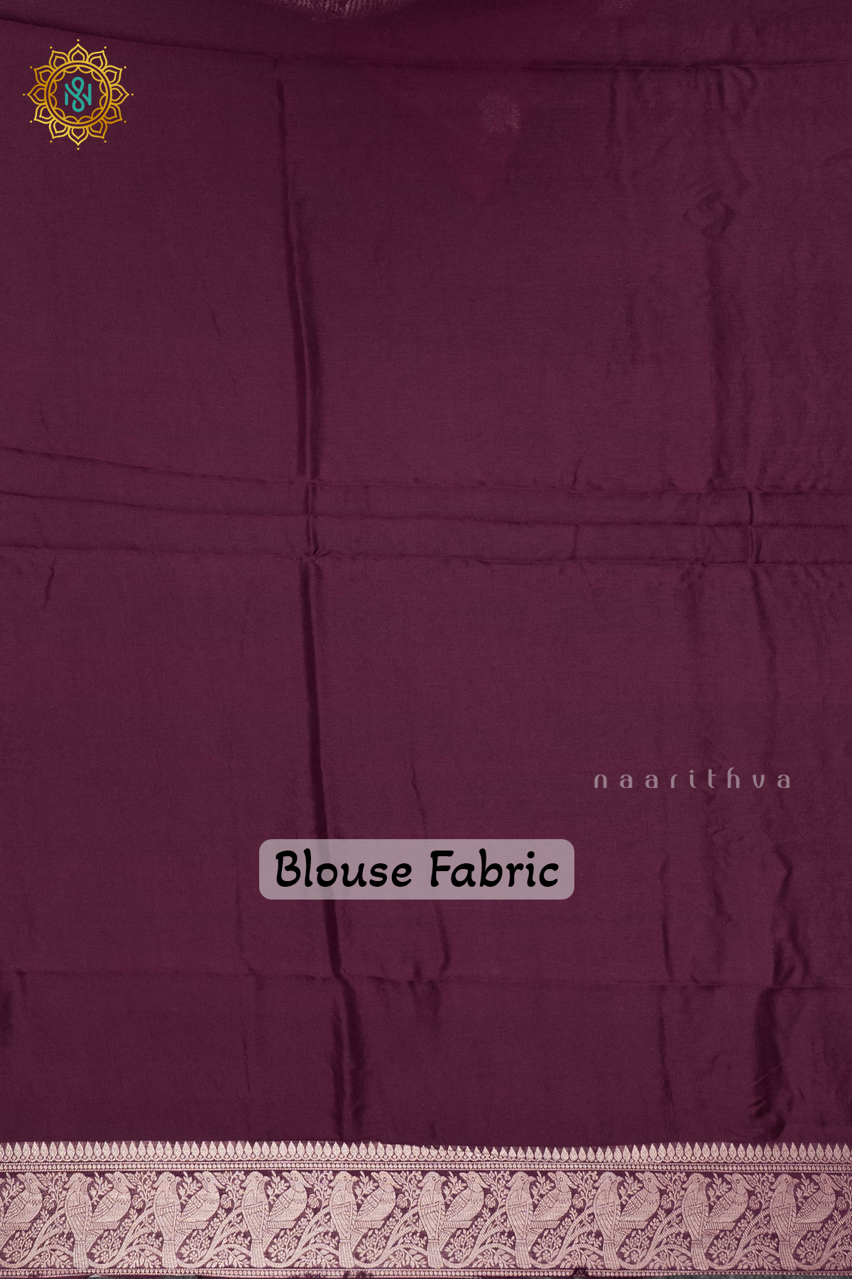 WINE - SEMI TUSSAR SILK