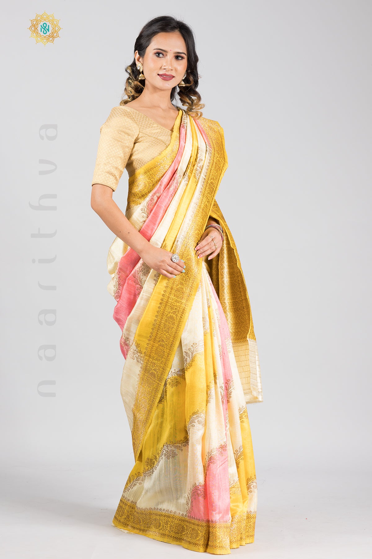 RANGKAAT - PURE RAW SILK WITH ANTIQUE ZARI WEAVES