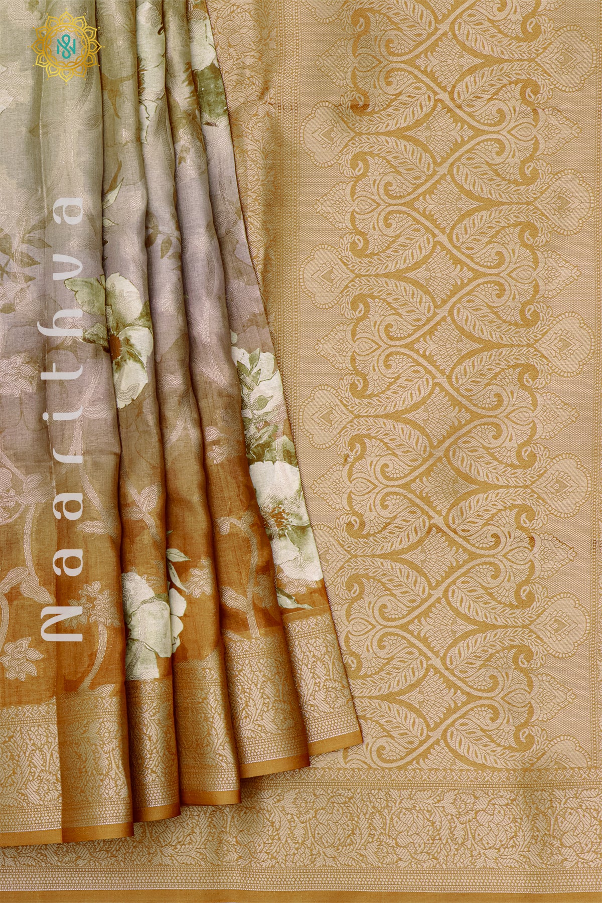 RUST ORANGE - TUSSAR TISSUE