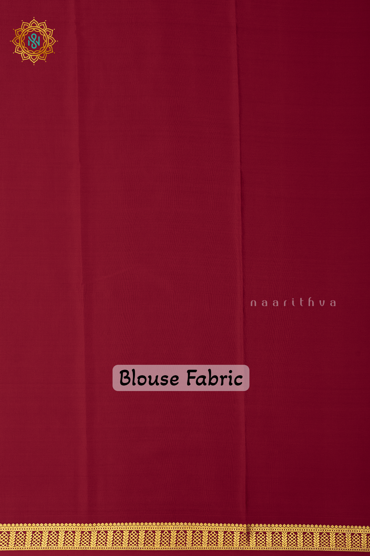 RED - PURE MYSORE CREPE SILK