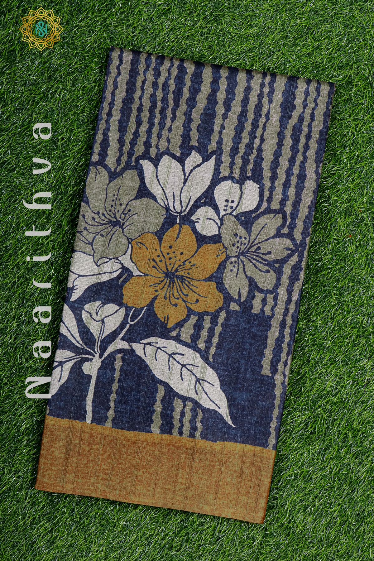 BLUE WITH MUSTARD - KOTHA TUSSAR