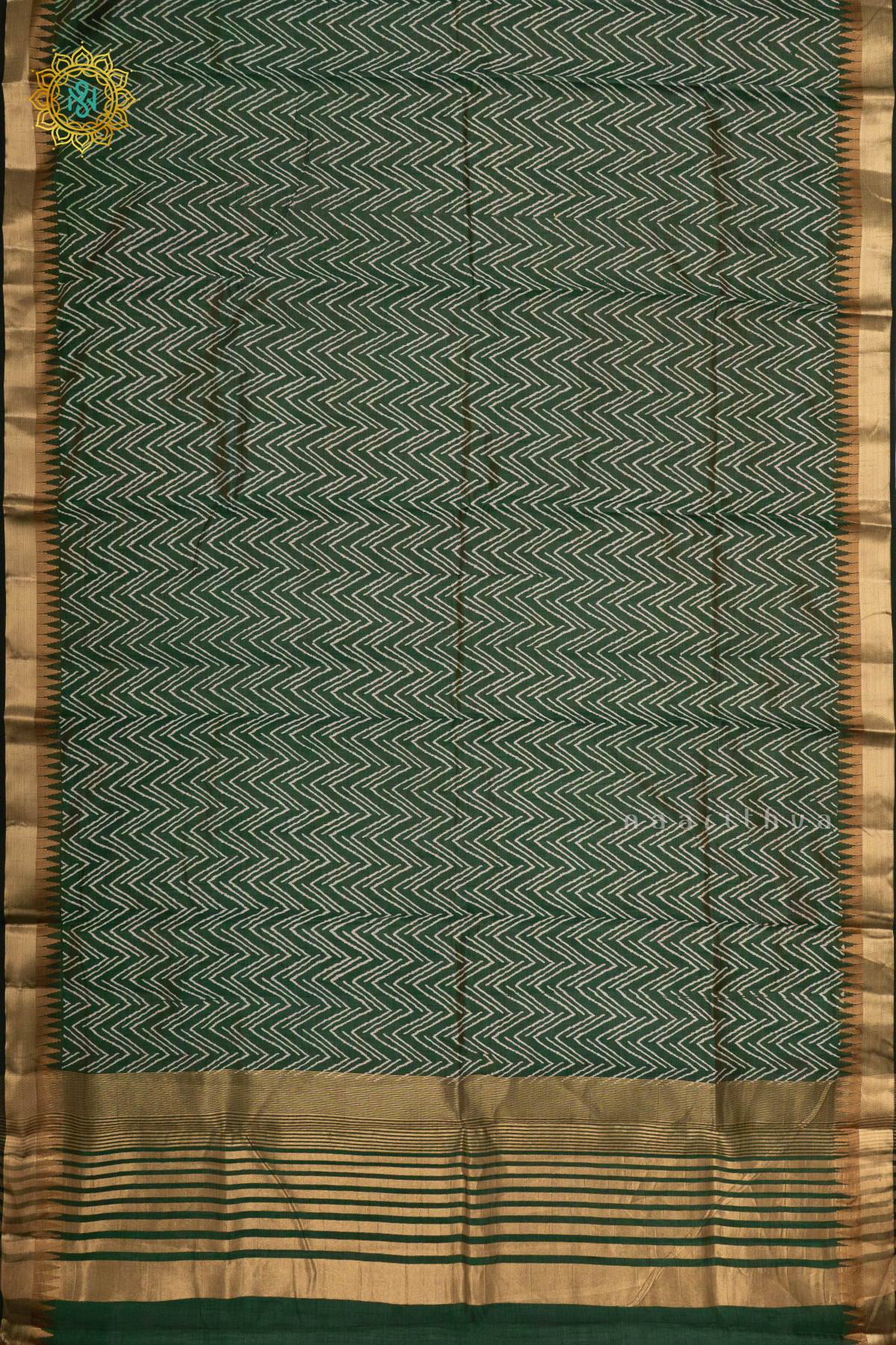 GREEN - SEMI TUSSAR SILK