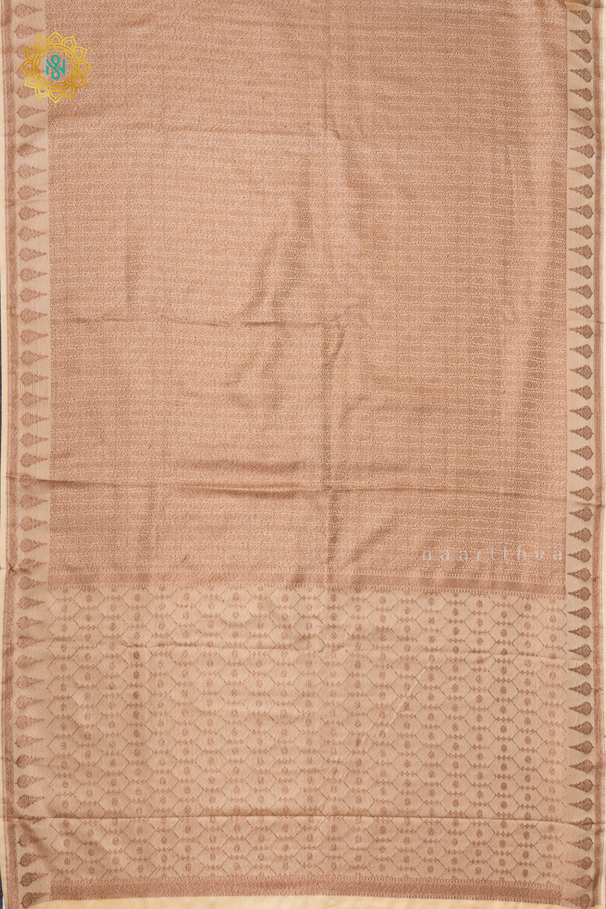 BEIGE - SATIN BANARASI