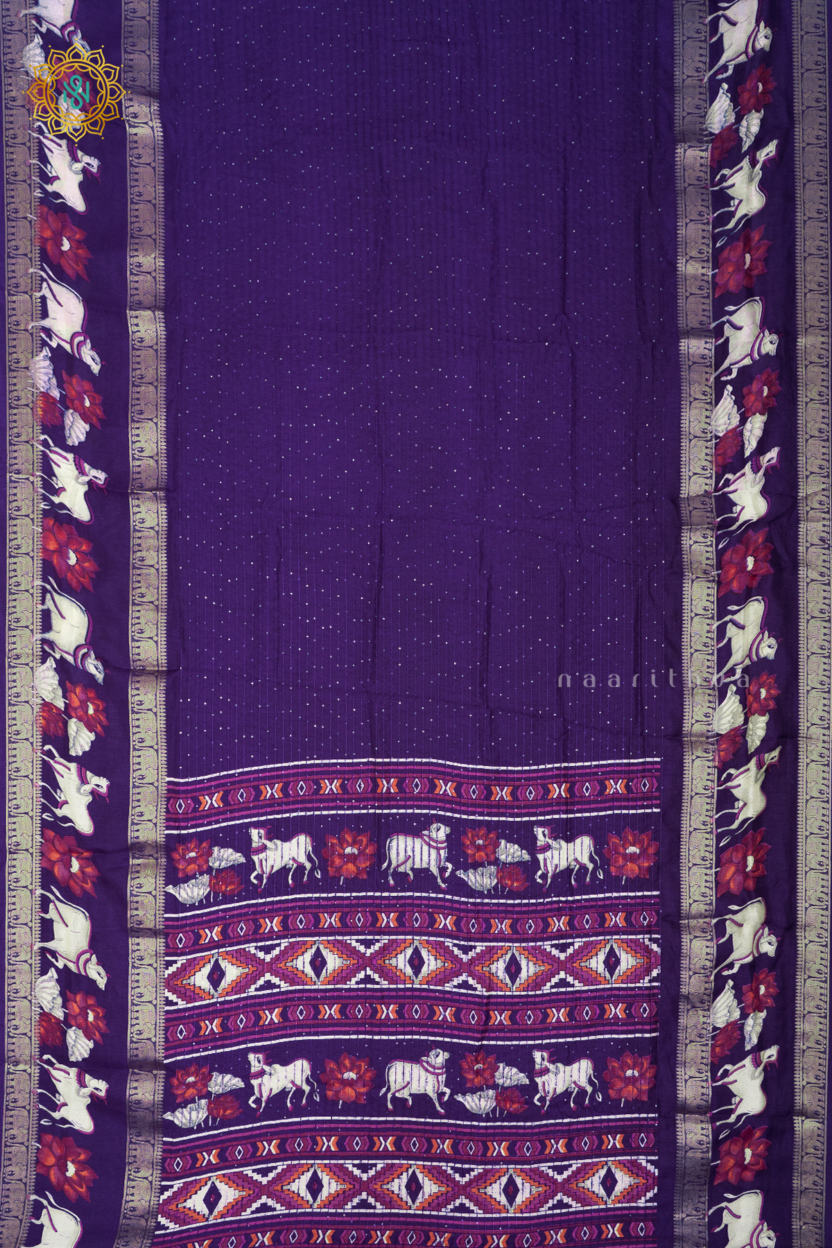 PURPLE - SEMI GEORGETTE