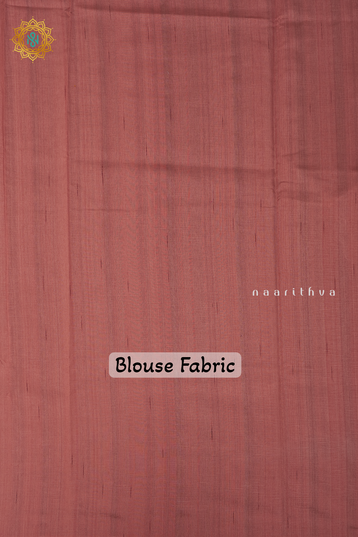 PEACHISH ORANGE WITH OFF WHITE - SEMI TUSSAR