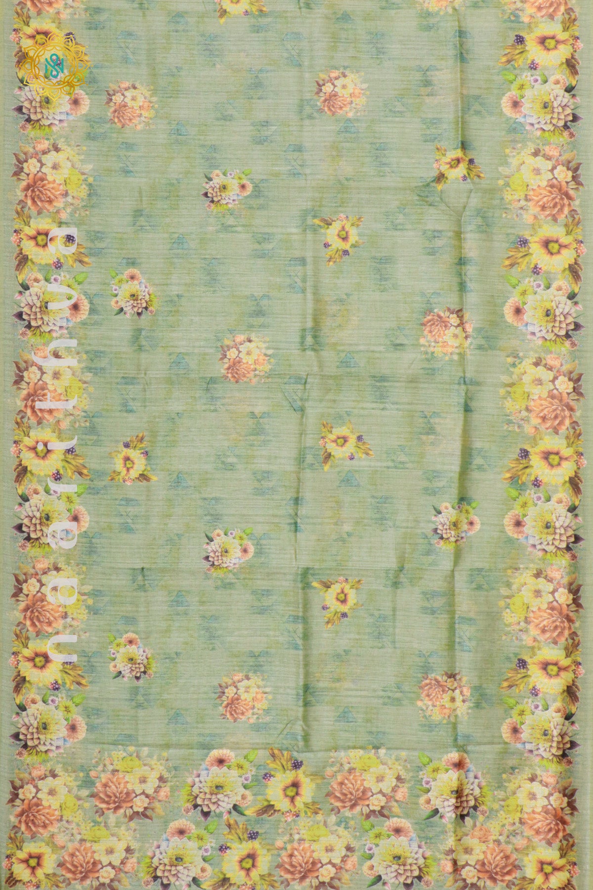 GREEN - JUTE COTTON