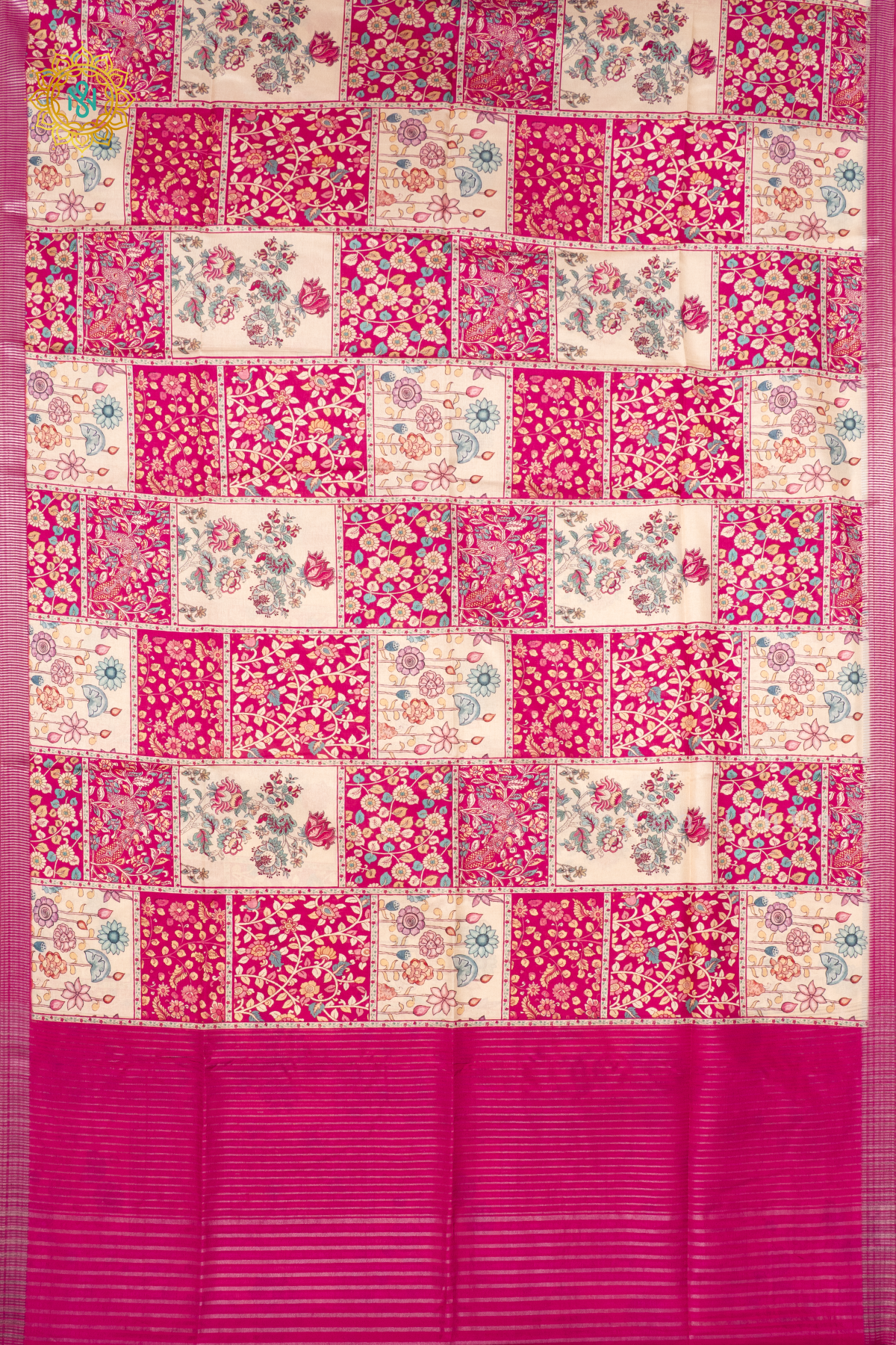 PINK - SEMI TUSSAR SILK