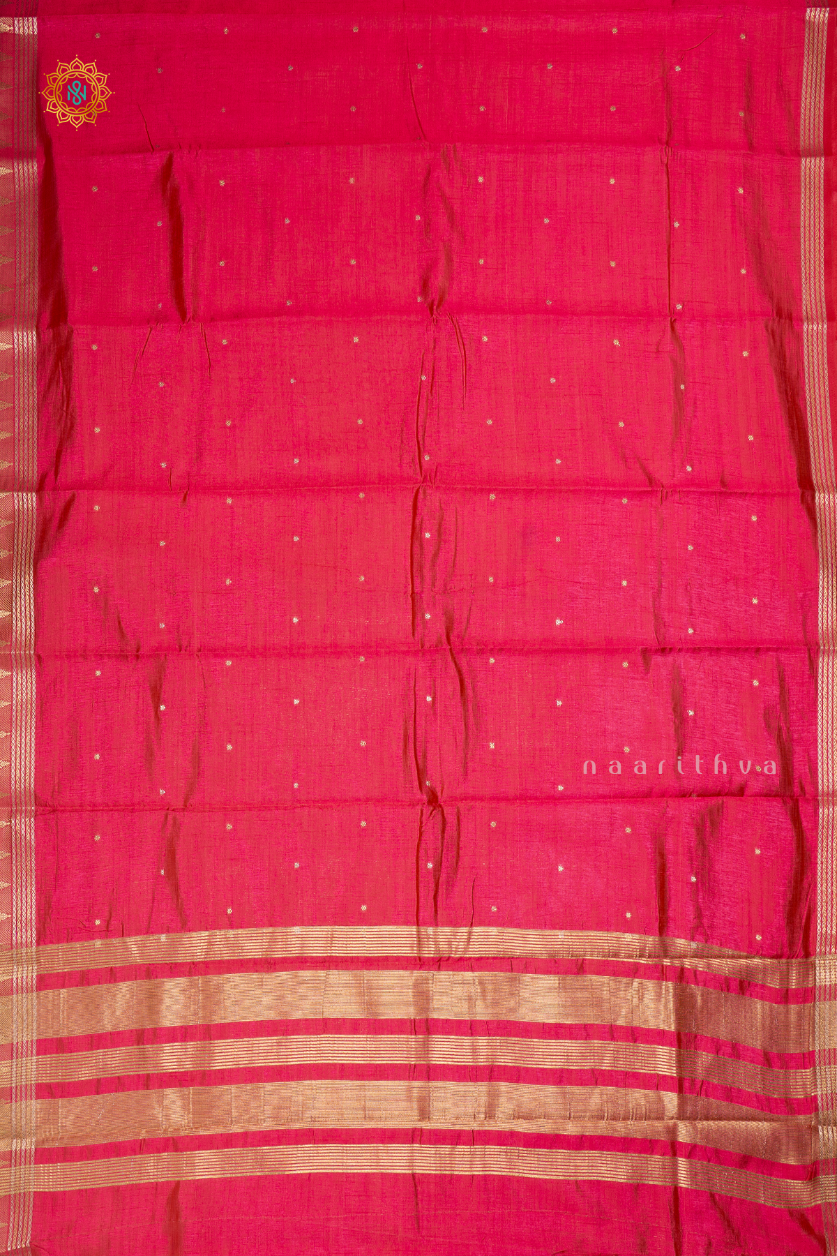 PINK - SEMI RAW SILK