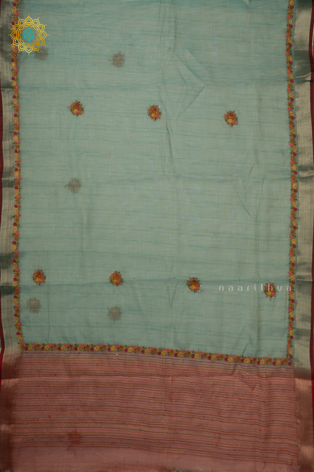 AQUA GREEN - LINEN TISSUE