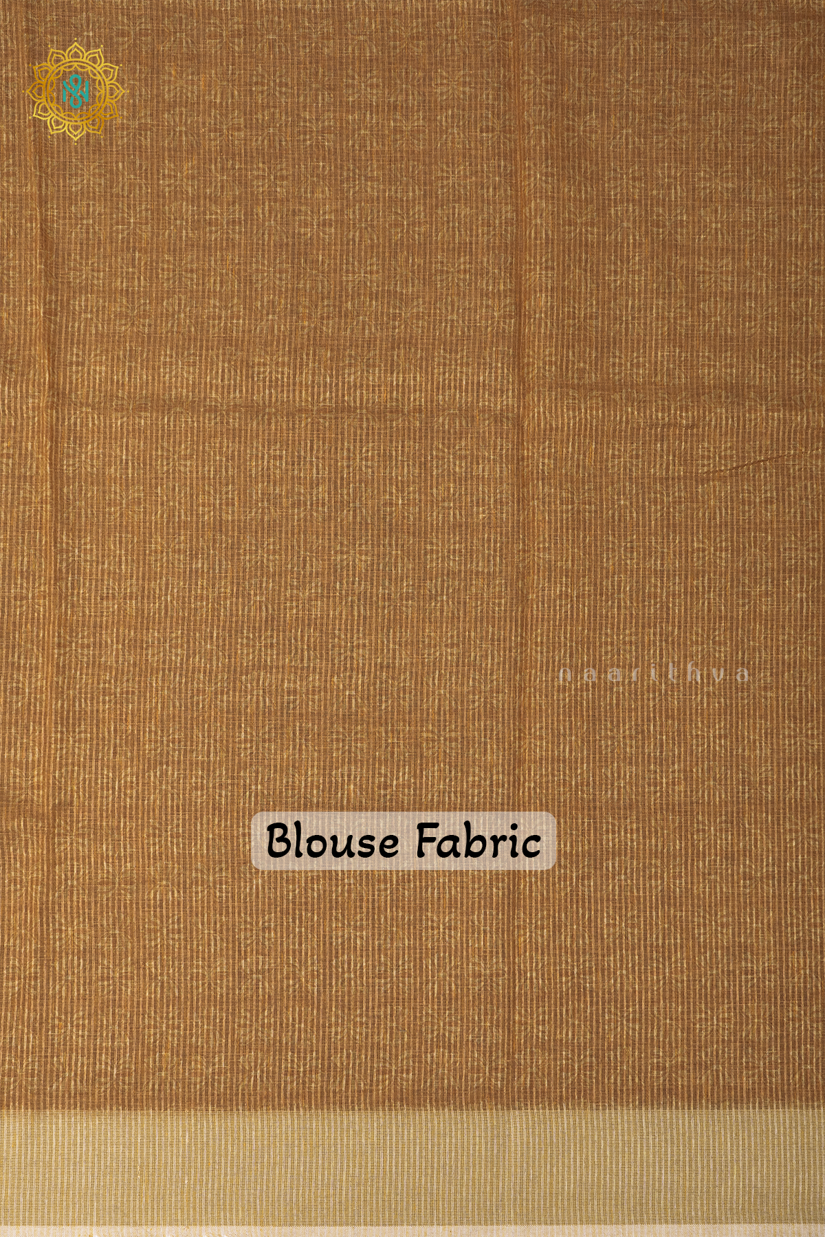 OFF WHITE WITH MUSTARD - LINEN BY COTTON