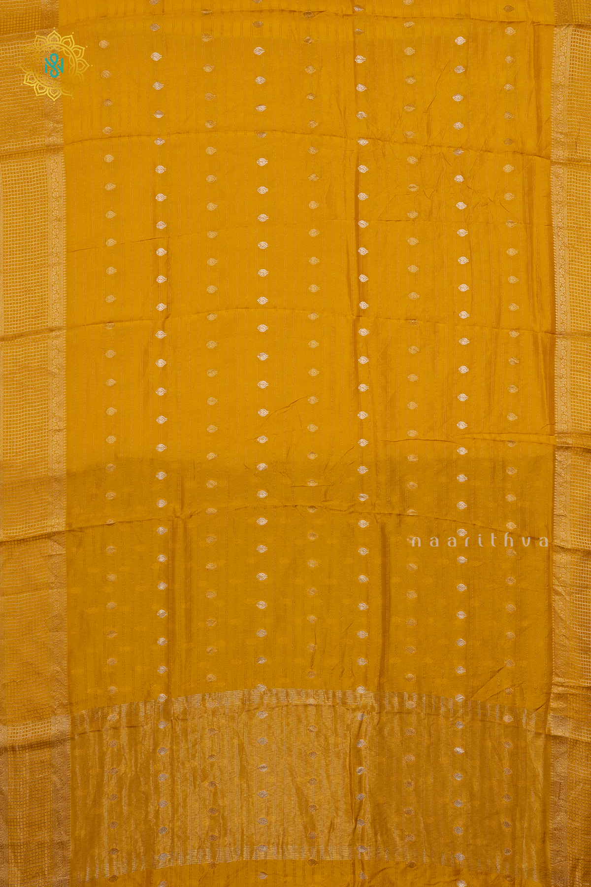 YELLOW WITH PURPLE - DOLA SILK