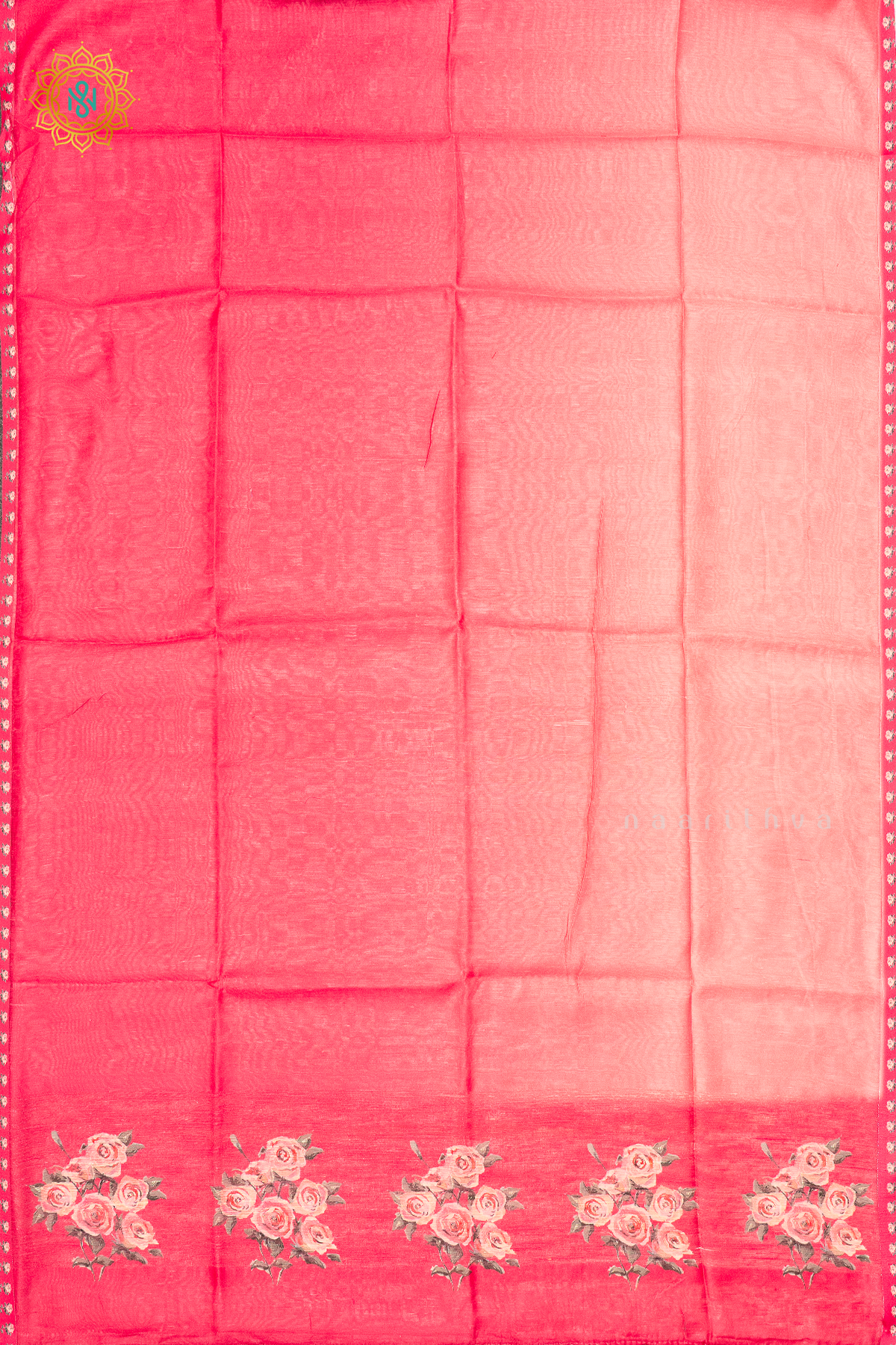DUAL SHADE OF PINK - LINEN BY COTTON