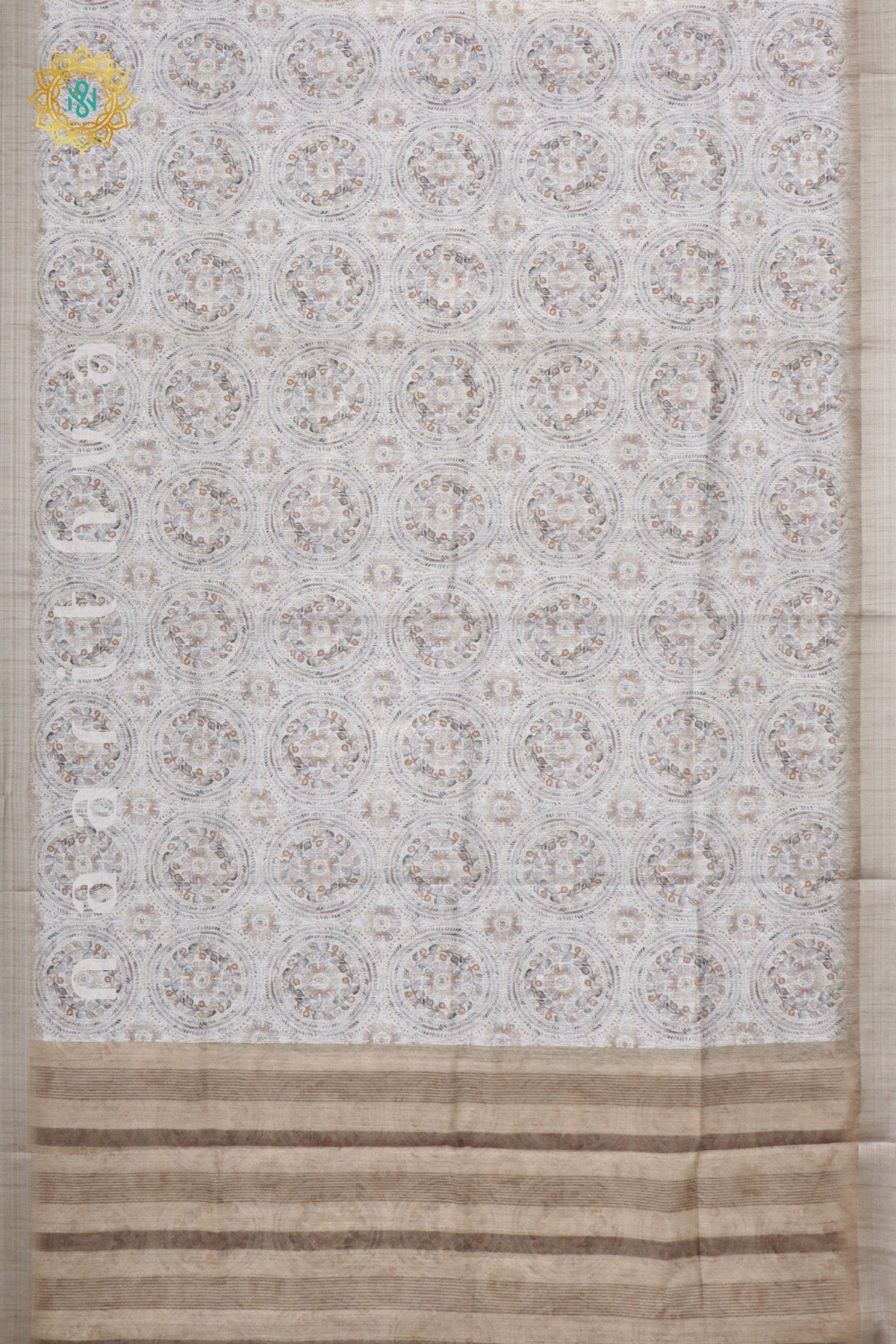 WHITE - JUTE COTTON