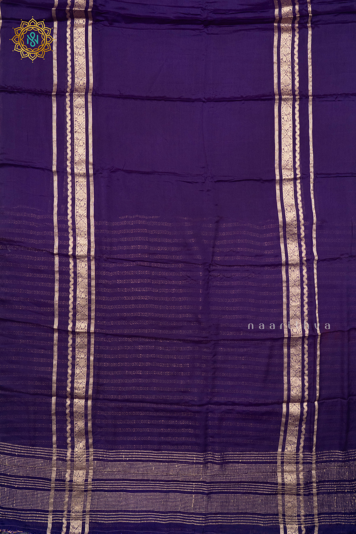 PURPLE - SEMI MYSORE CREPE SILK