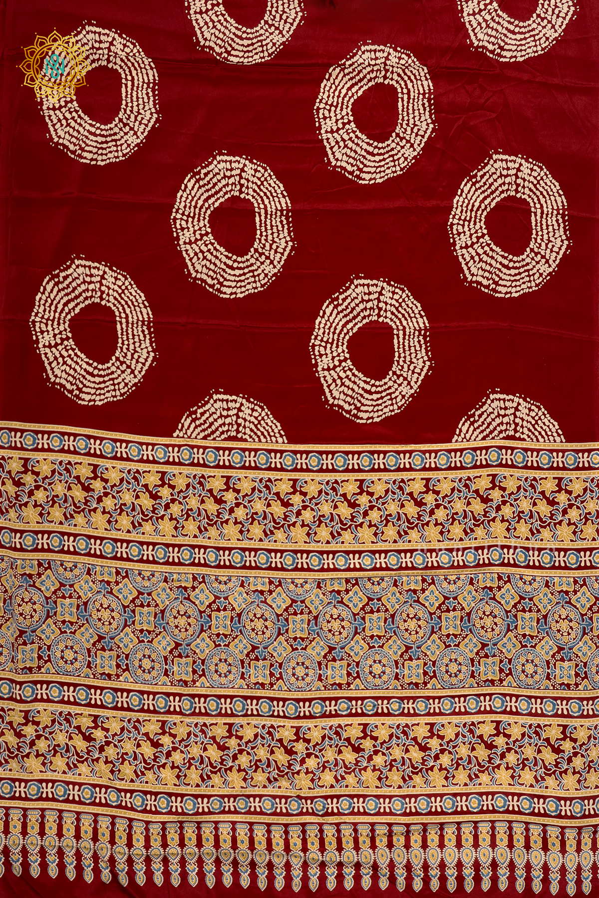 PRE - BOOKING MAROON - SATIN CREPE