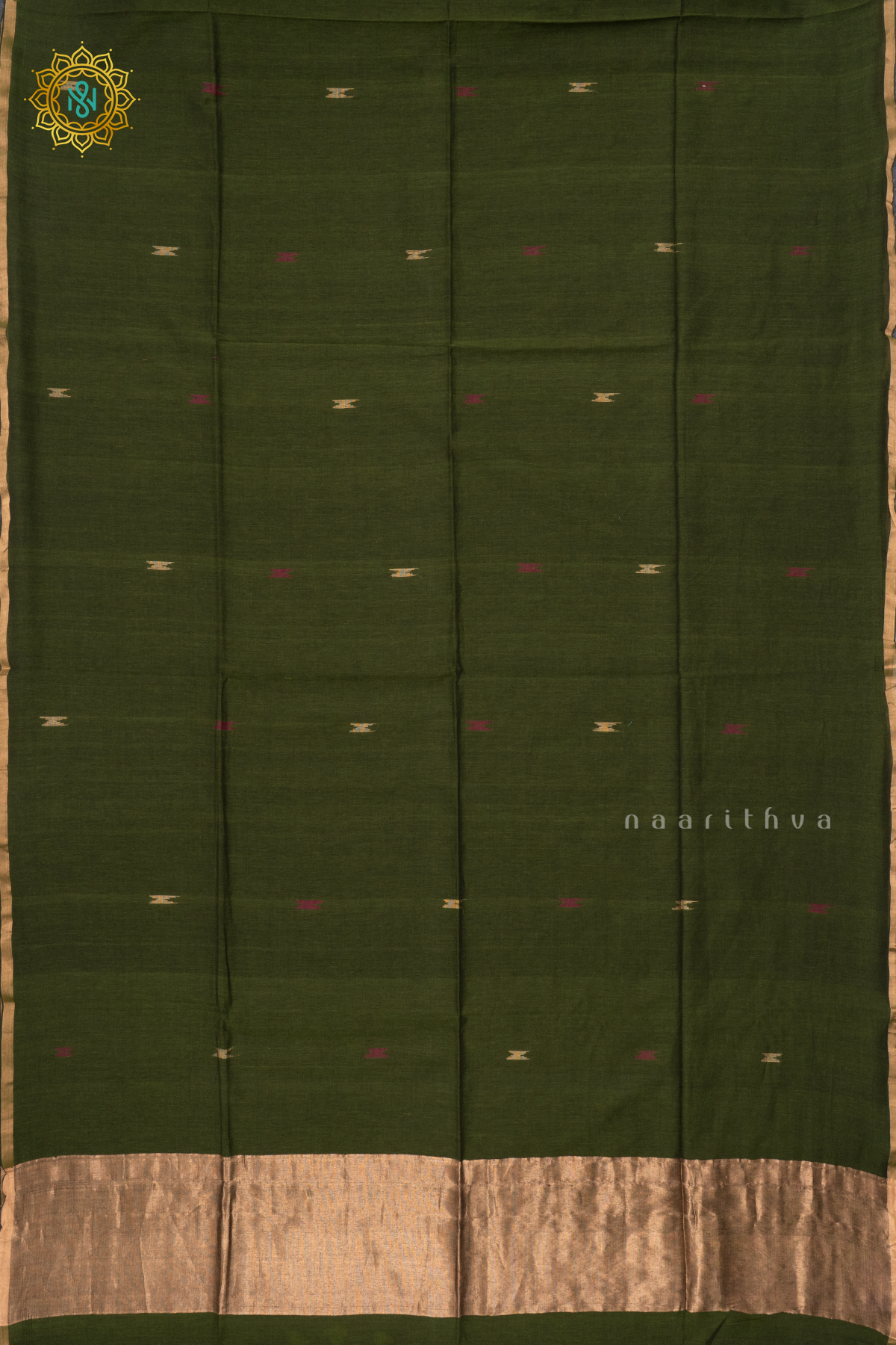 OLIVE GREEN - MUL COTTON