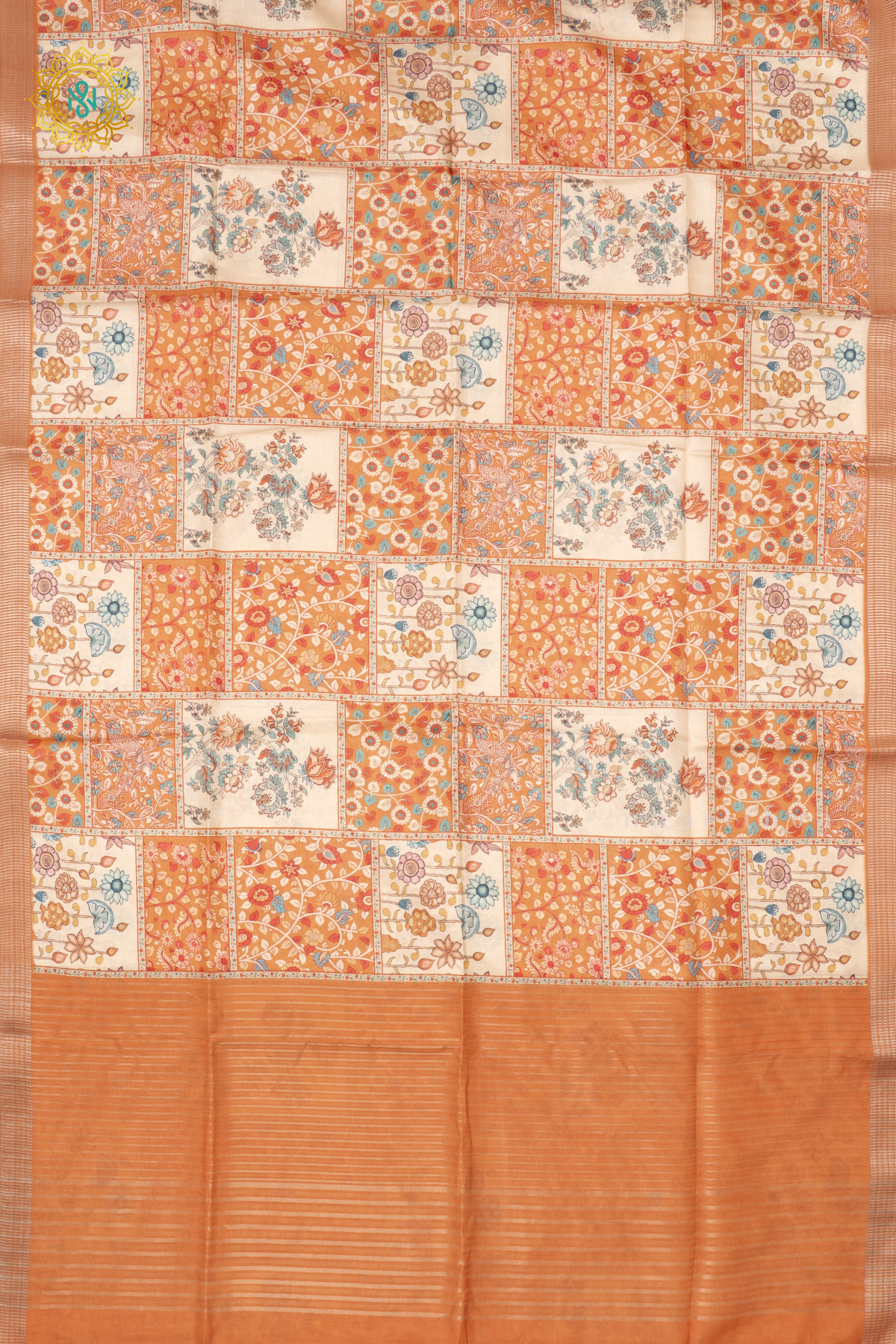 YELLOW - SEMI TUSSAR SILK