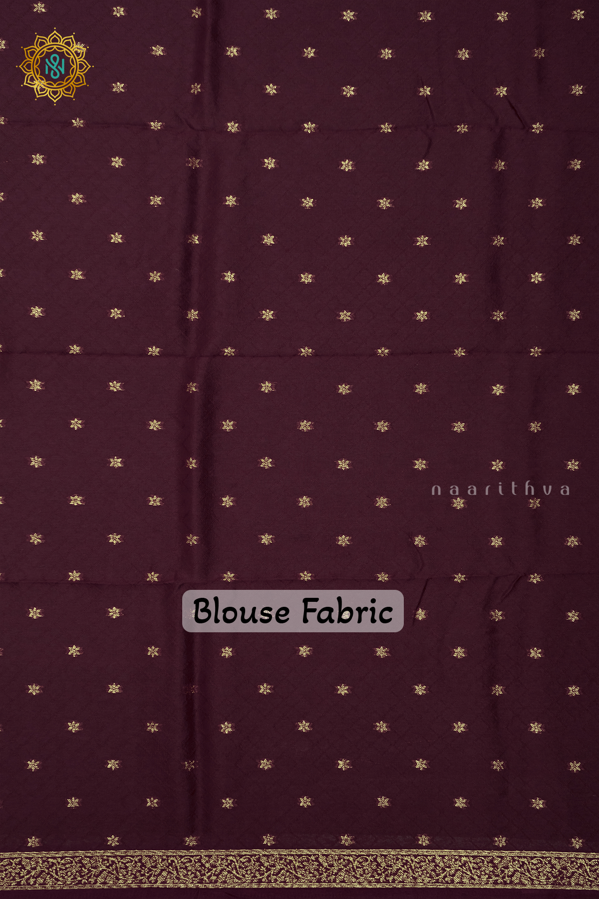 WINE - SEMI TUSSAR SILK